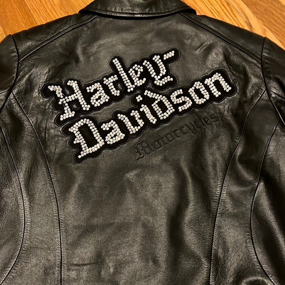 Like new limited edition Harley leather jacket size medium